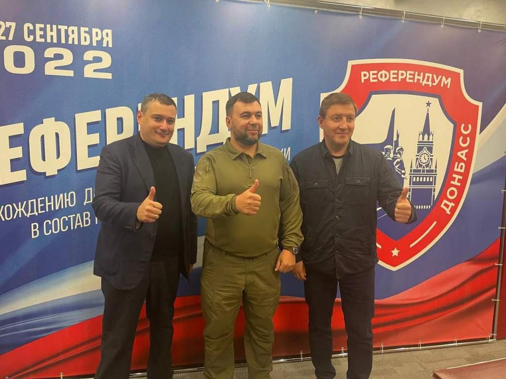 Хинштейн и Маслов вспомнили о днях в Донбассе в годовщину воссоединения