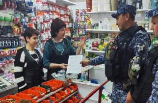 В Курской области Росгвардия взяла под охрану 49 объектов и машин