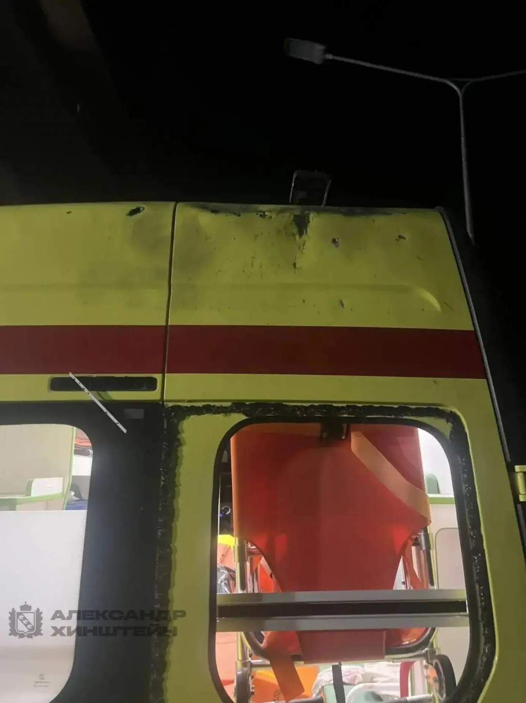 Число пострадавших при атаке на реанимобиль в Курской области выросло до двух