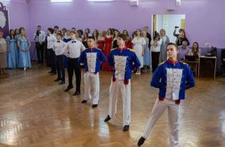 В Курске прошел бал с посвящением в лицеисты