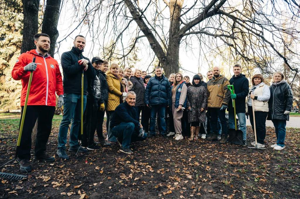 В Курской области впервые прошел осенний общеобластной субботник