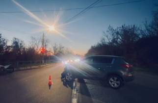 В Курске в ДТП ранены 2 ребенка на мотоцикле