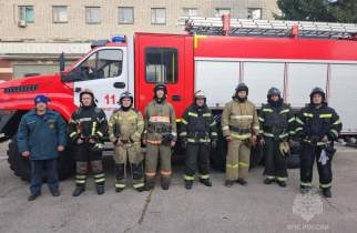 В Железногорске из-за пожара в многоэтажке эвакуировали 16 человек
