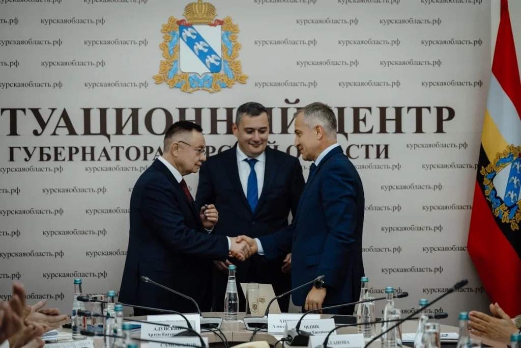 Курский замгубернатора Чепик получил знак Почетный строитель России