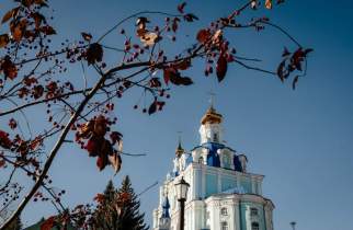 В Курске в Серафимовском саду высадили 32 яблони